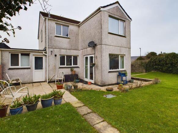 rear elevation and garden