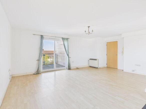 living/dining/kitchen space