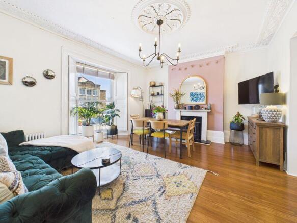 ground floor flat lounge/diner
