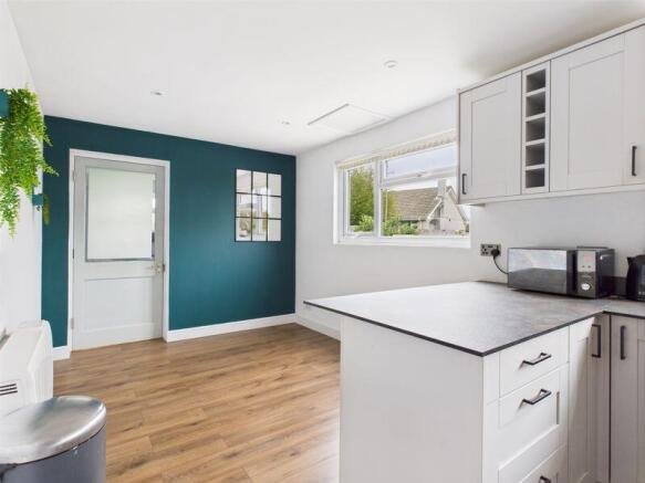 kitchen to dining area
