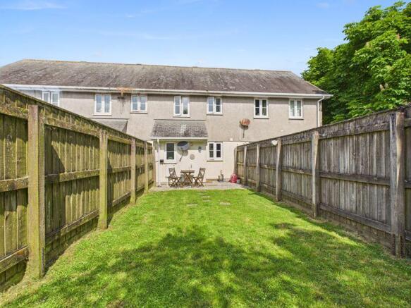 rear elevation and garden