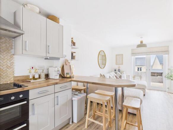 kitchen/living space