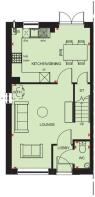 Maidstone ground floor plan at Holly View