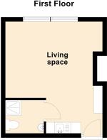 Flat 2, 255a King Cross Road, Halifax - First Floo