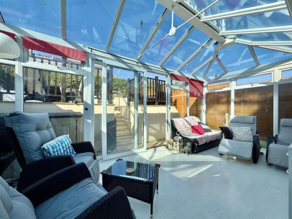 Conservatory towards garden