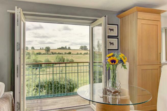 Balcony from living area