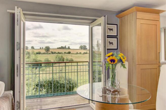 Balcony from living area