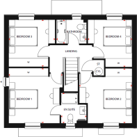 Bradgate first floorplan