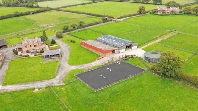 Aerial House Barn & Stables (4).JPG