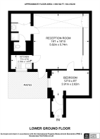 Floorplan area for info only, not for Â£/sq. ft valuation