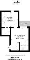 Floorplan area for info only, not for Â£/sq. ft valuation