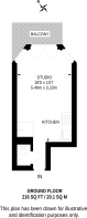 Floorplan area for info only, not for Â£/sq. ft valuation