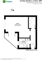 Floorplan area for info only, not for Â£/sq. ft valuation