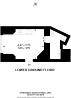 Floorplan area for info only, not for Â£/sq. ft valuation
