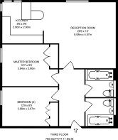 Floorplan area for info only, not for Â£/sq. ft valuation