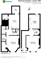 Floorplan area for info only, not for Â£/sq. ft valuation