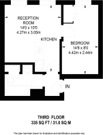 Floorplan area for info only, not for Â£/sq. ft valuation