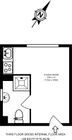 Floorplan area for info only, not for Â£/sq. ft valuation