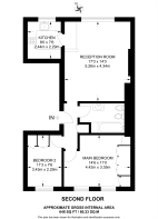 Floorplan area for info only, not for £/sq. ft valuation