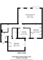 Floorplan area for info only, not for £/sq. ft valuation