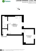 Floorplan area for info only, not for £/sq. ft valuation