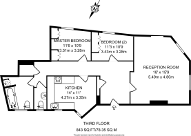 Floorplan area for info only, not for Â£/sq. ft valuation