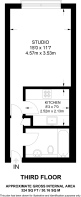 Floorplan area for info only, not for £/sq. ft valuation