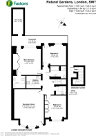 Floorplan area for info only, not for £/sq. ft valuation