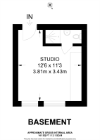 Floorplan area for info only, not for £/sq. ft valuation