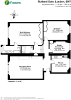 Floorplan area for info only, not for £/sq. ft valuation