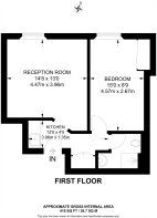 Floorplan area for info only, not for £/sq. ft valuation
