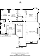 Floorplan area for info only, not for £/sq. ft valuation