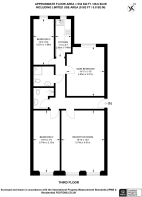Floorplan area for info only, not for £/sq. ft valuation