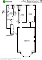 Floorplan area for info only, not for Â£/sq. ft valuation