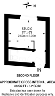 Floorplan area for info only, not for Â£/sq. ft valuation