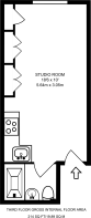 Floorplan area for info only, not for Â£/sq. ft valuation