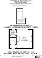 Floorplan area for info only, not for £/sq. ft valuation