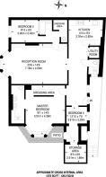 Floorplan area for info only, not for £/sq. ft valuation