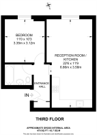 Floorplan area for info only, not for £/sq. ft valuation