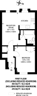 Floorplan area for info only, not for Â£/sq. ft valuation