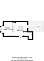 Floorplan area for info only, not for £/sq. ft valuation