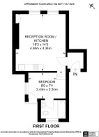 Floorplan area for info only, not for £/sq. ft valuation
