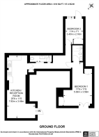 Floorplan area for info only, not for £/sq. ft valuation