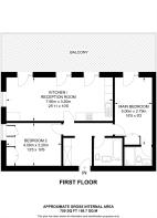 Floorplan area for info only, not for £/sq. ft valuation