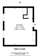 Floorplan area for info only, not for £/sq. ft valuation