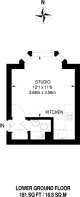 Floorplan area for info only, not for Â£/sq. ft valuation