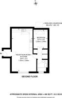 Floorplan area for info only, not for Â£/sq. ft valuation