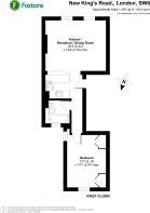 Floorplan area for info only, not for £/sq. ft valuation