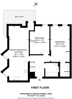 Floorplan area for info only, not for £/sq. ft valuation