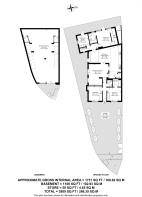 Floorplan area for info only, not for £/sq. ft valuation